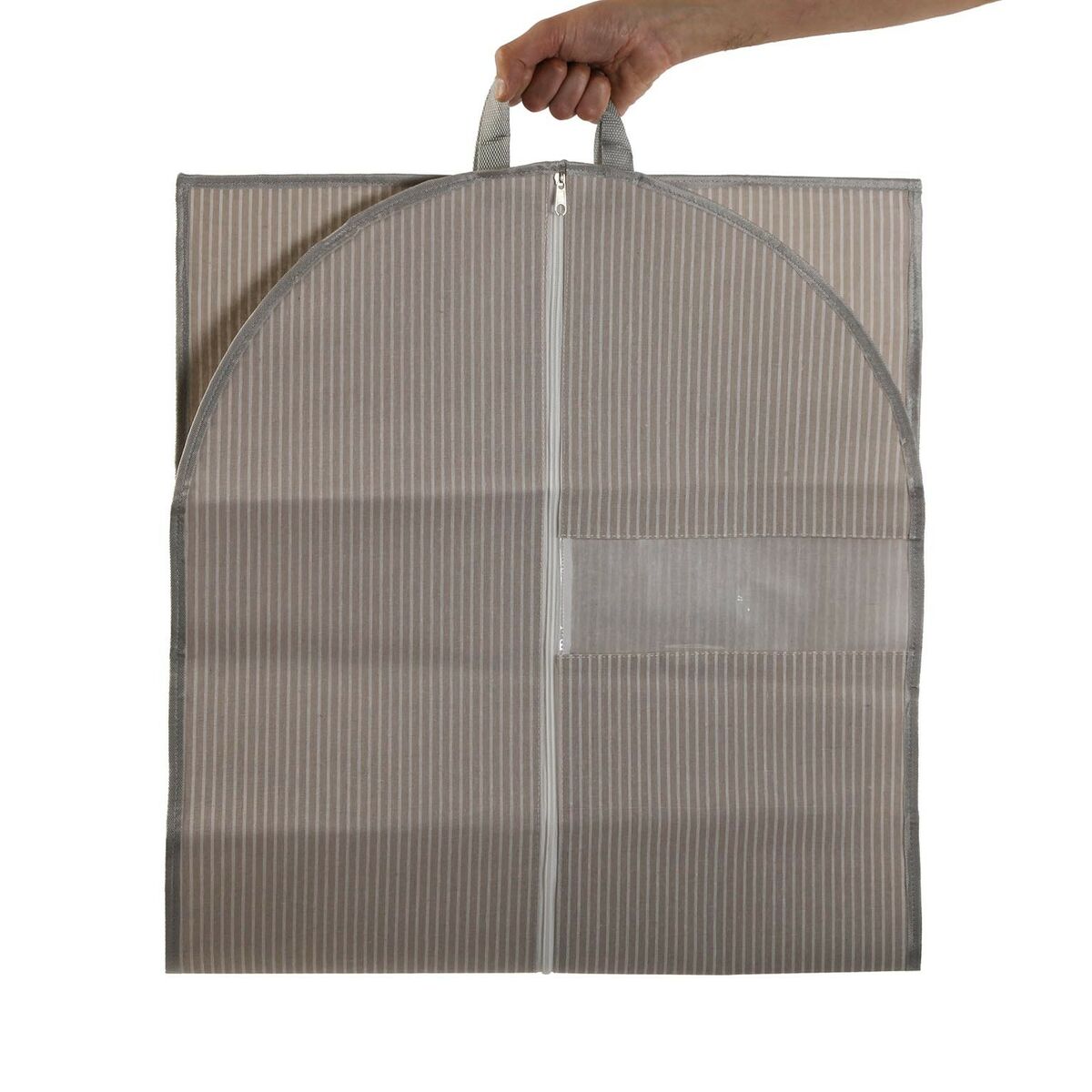 Prevleka za obleko Versa Črte Bež 135 x 60 cm